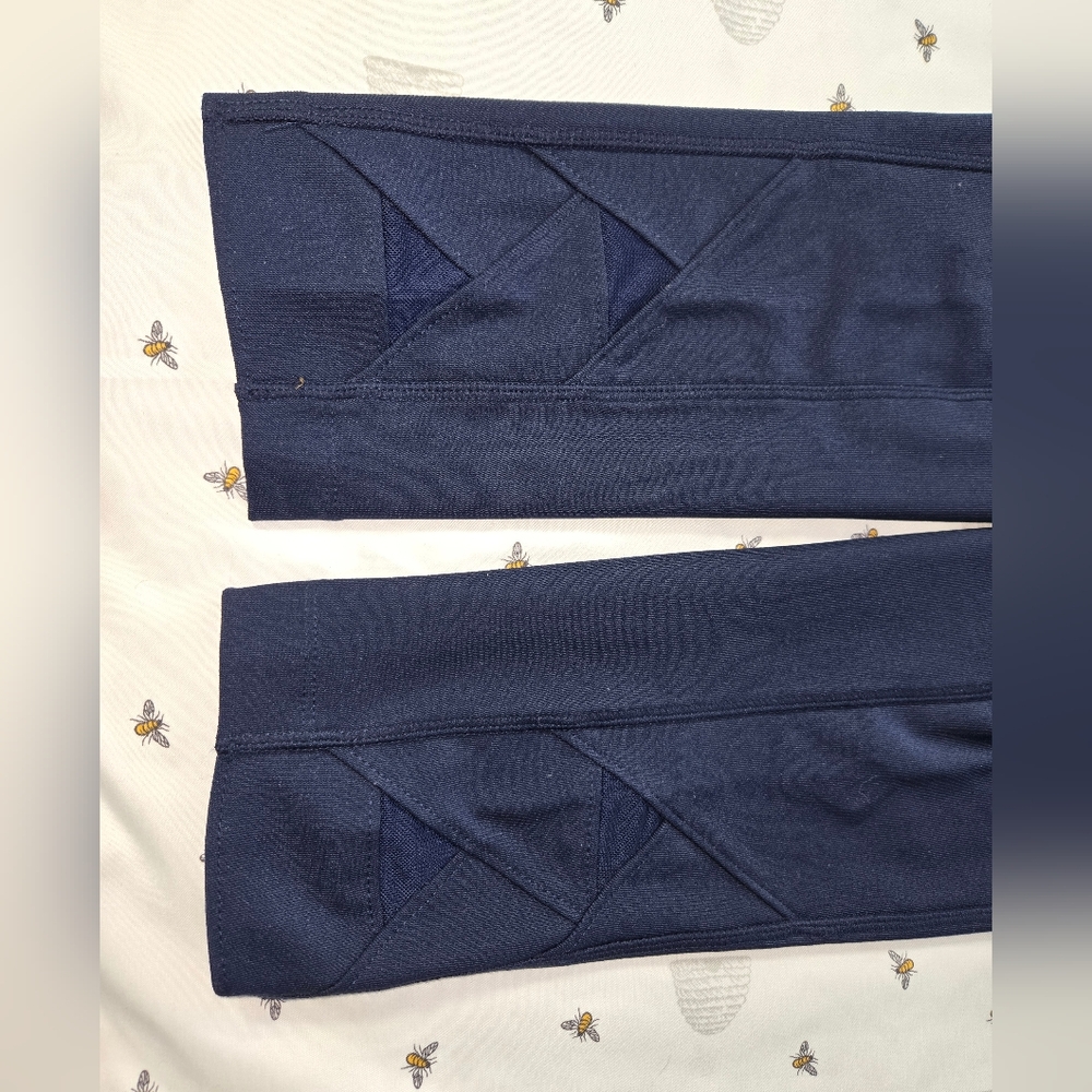 Mondetta Performance Luxury Workout Blue Leggins Size M - Picture 2 of 7